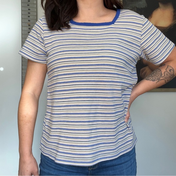 Baxter & Wells 90’s striped tee - Picture 4 of 4
